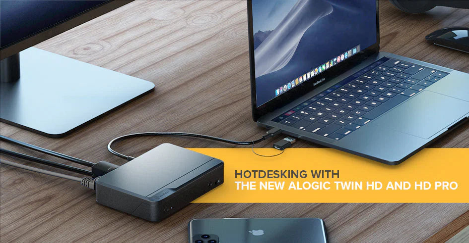 Hotdesking with the new ALOGIC Twin HD and HD Pro