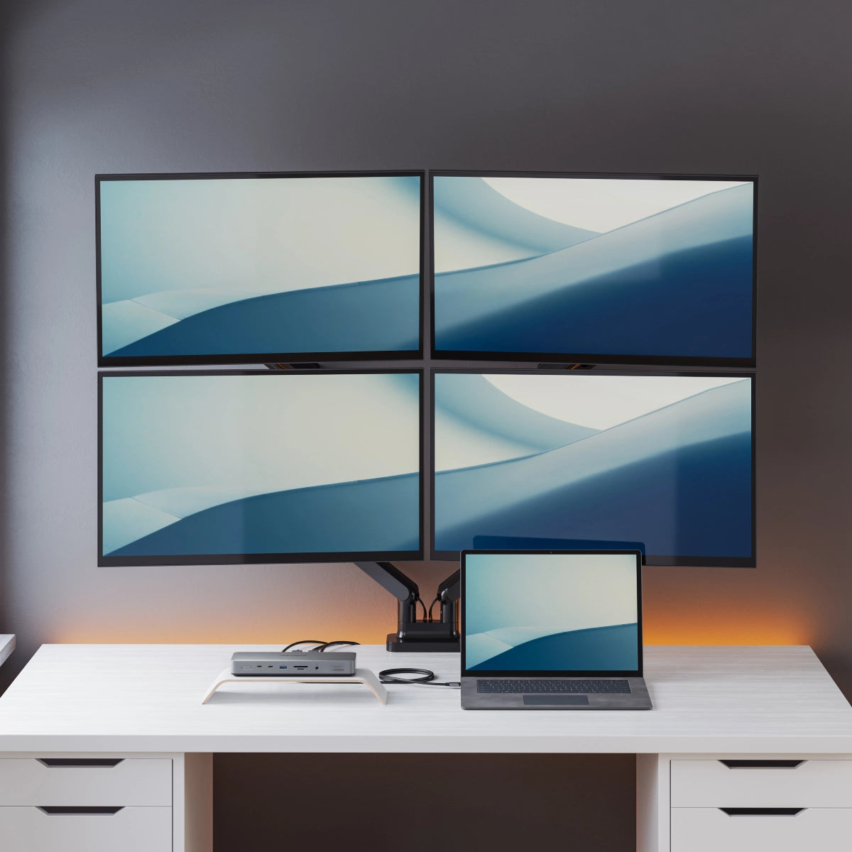 ALOGIC Quad 4K Display Thunderbolt Hybrid Universal Docking Station – DU4