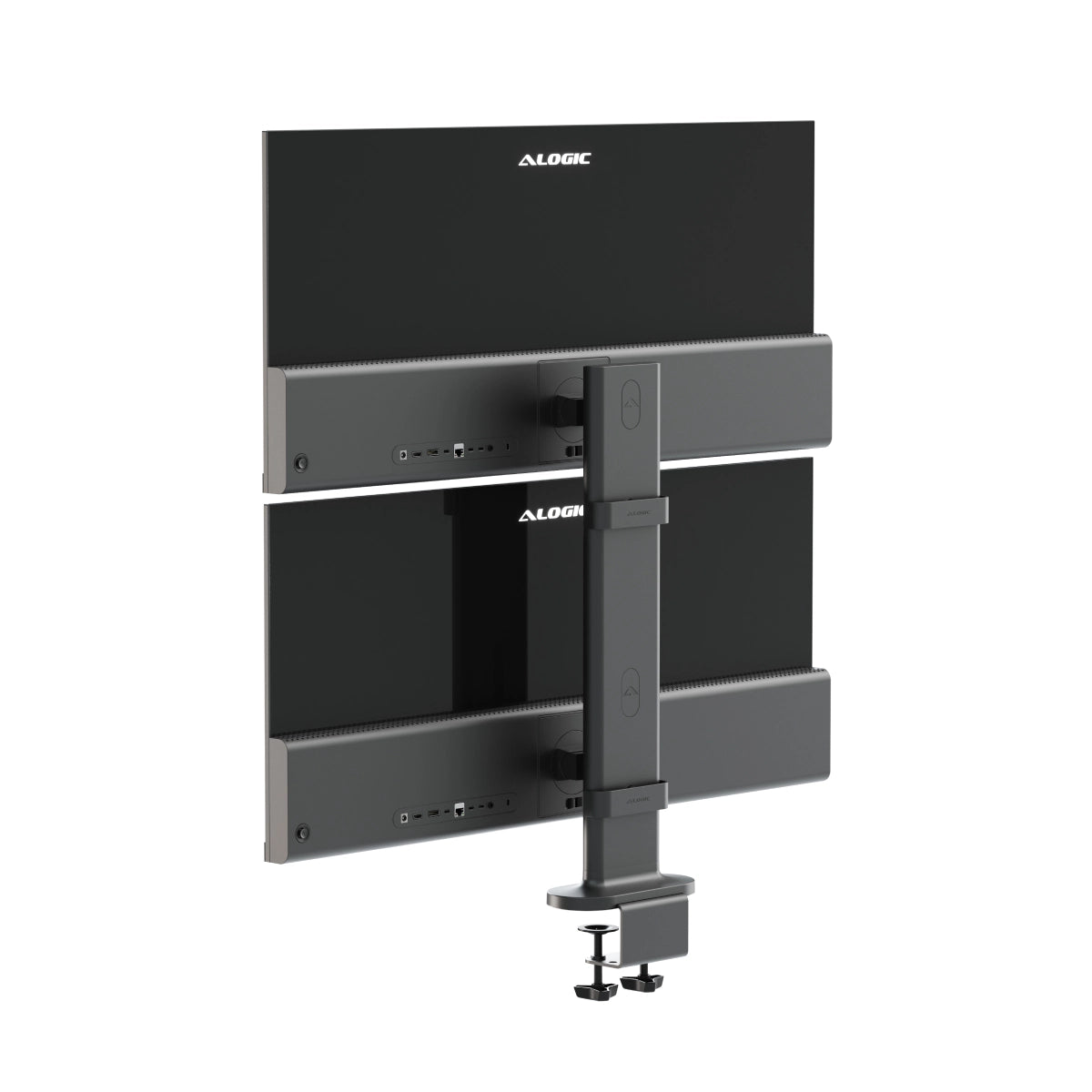 Elevate Dual Vertical Monitor Stand for 34" Edge Monitors