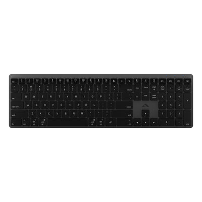Hush Full Size USB-C Rechargeable Wireless Keyboard with Backlight