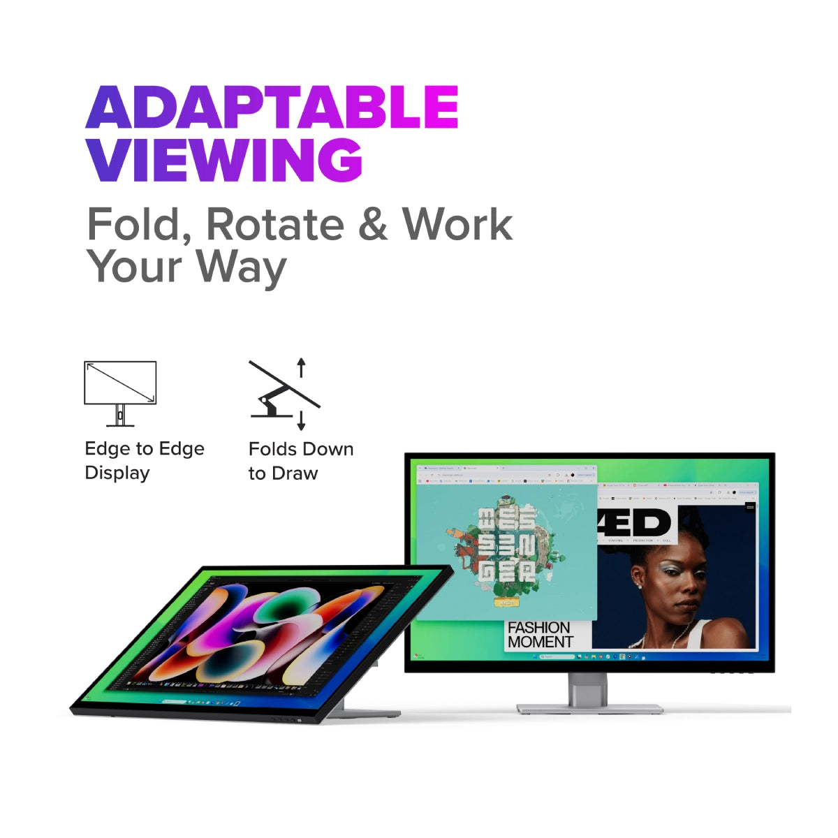 Clarity 6K Touch 32" UHD Monitor with USB-C Power Delivery and Touchscreen