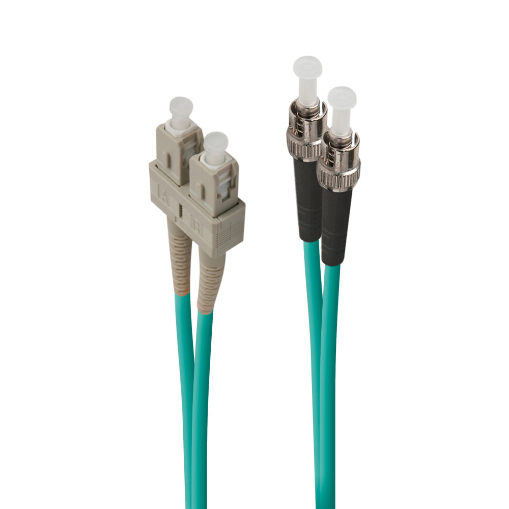 ST-SC 40G/100G Multi Mode Duplex LSZH Fibre Cable 50/125 OM4