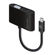 2-in-1 Mini DisplayPort to HDMI VGA Adapter - Male to 2-Female - Premium Series