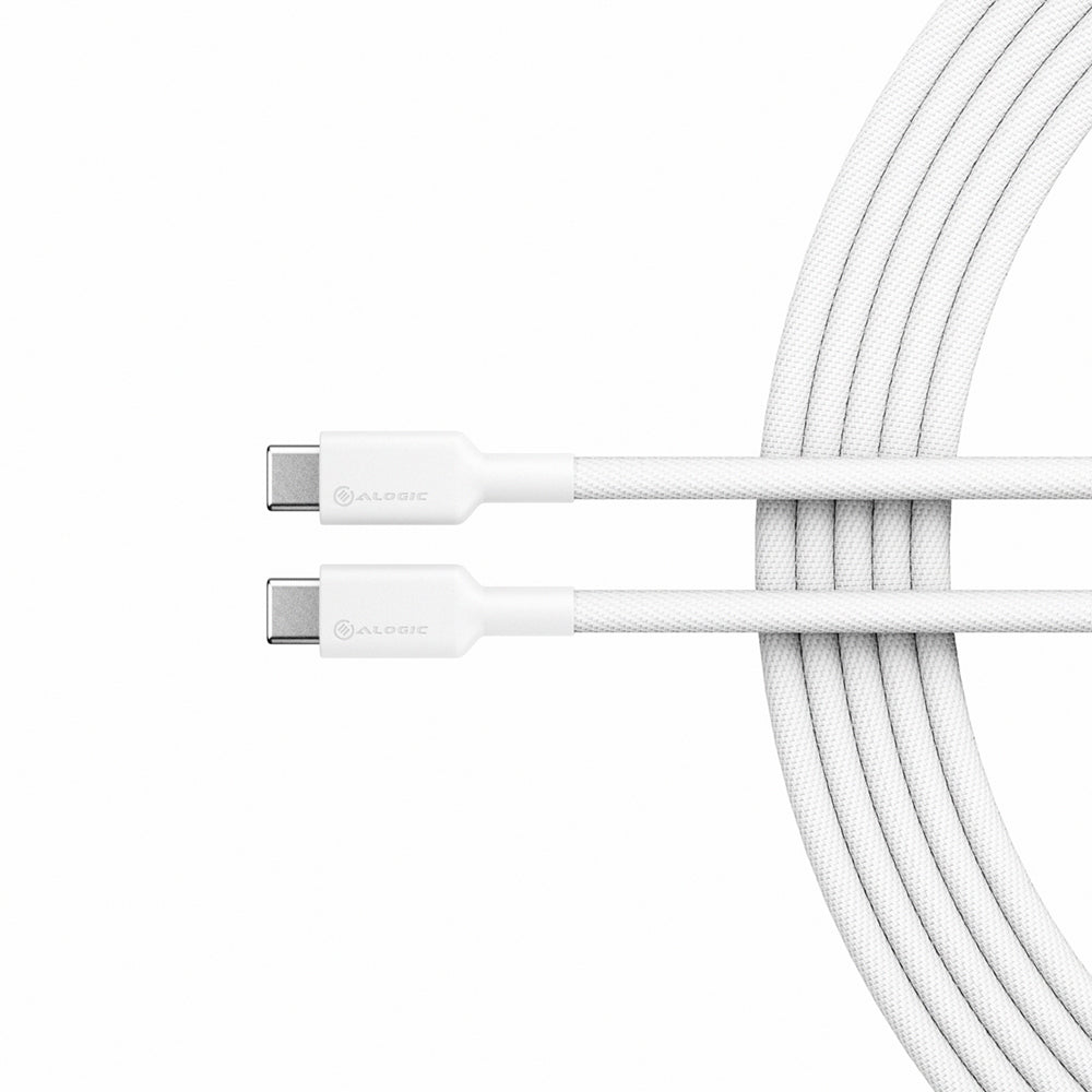 Elements Pro USB 2.0 USB-C to USB-C Cable 1m White – 5A/ 480Mbps