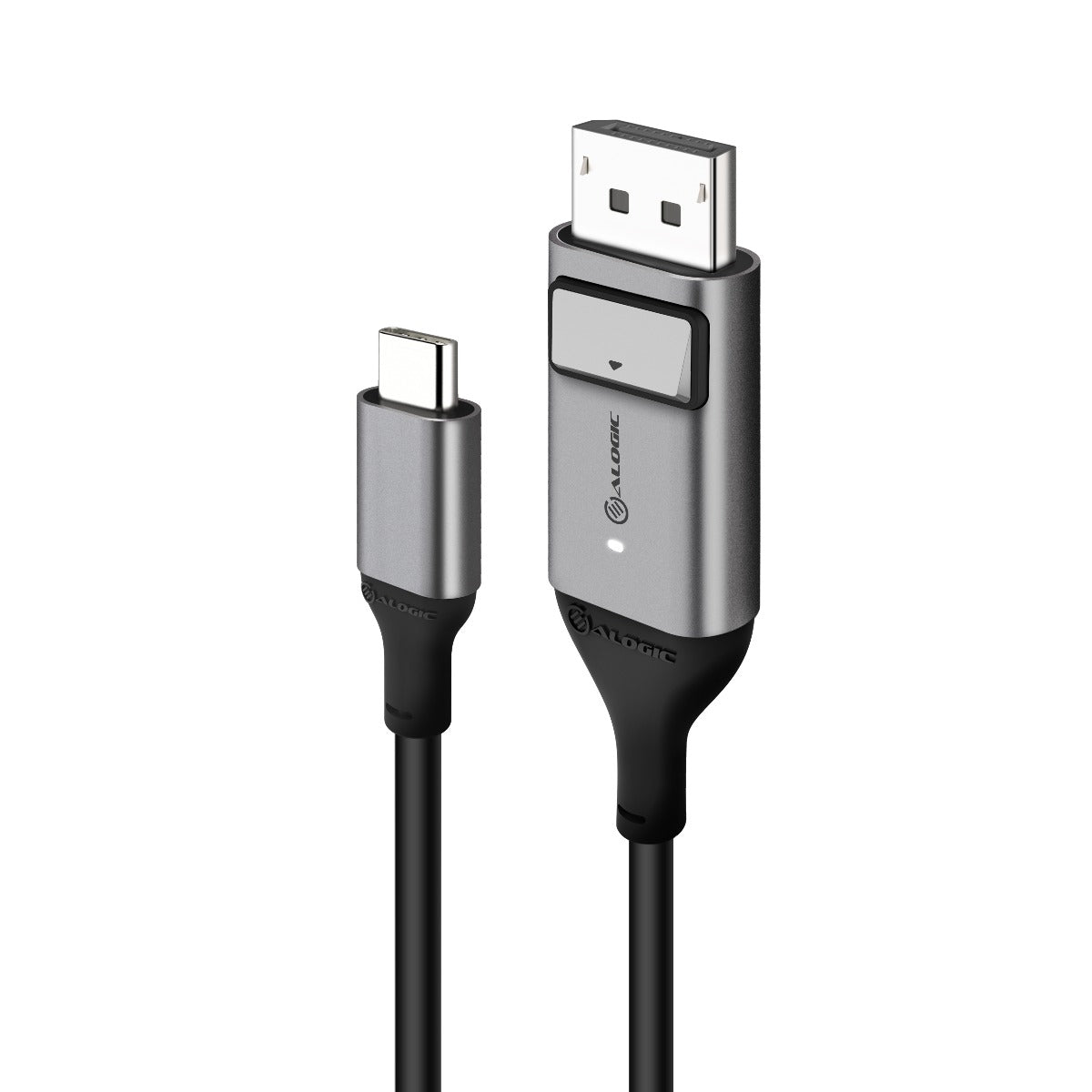 USB-C (Male) to DisplayPort (Male) Cable - Ultra Series - 4K 60Hz -Space Grey - 1m