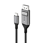 USB-C (Male) to DisplayPort (Male) Cable - Ultra Series - 4K 60Hz -Space Grey - 1m