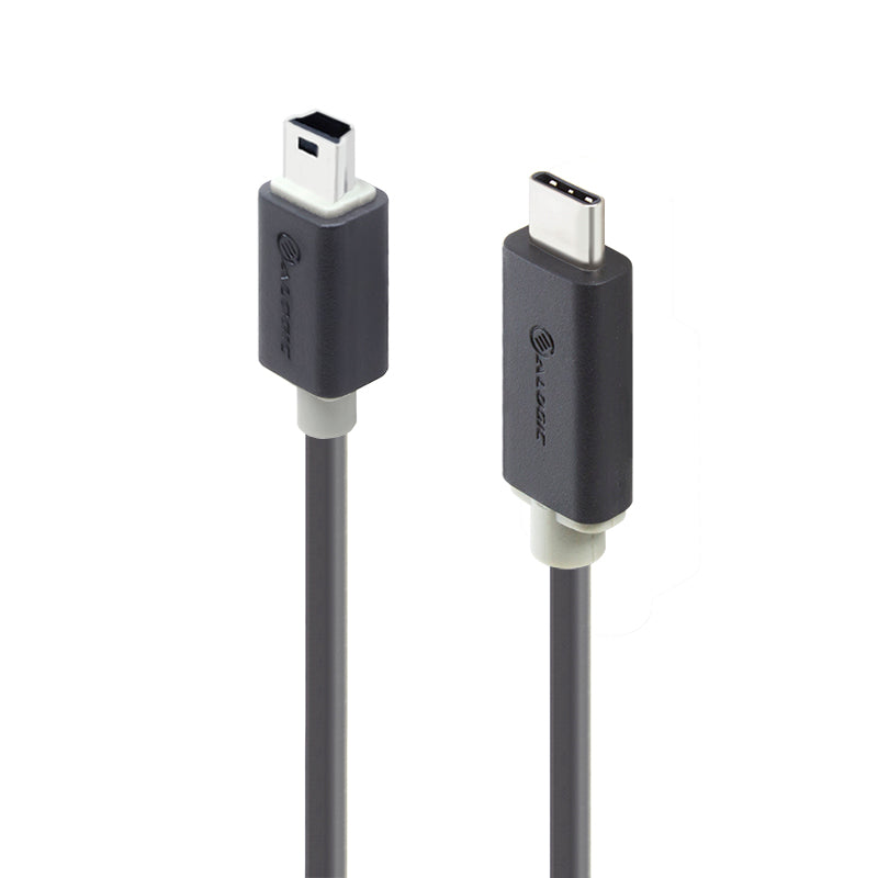 USB 2.0 USB-C to Mini USB-B Cable - Male to Male - 2m