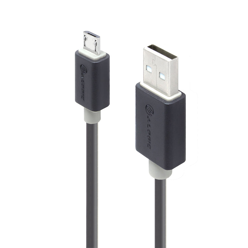 USB 2.0 Type A to Type B Micro Cable - Male to Male - 25cm