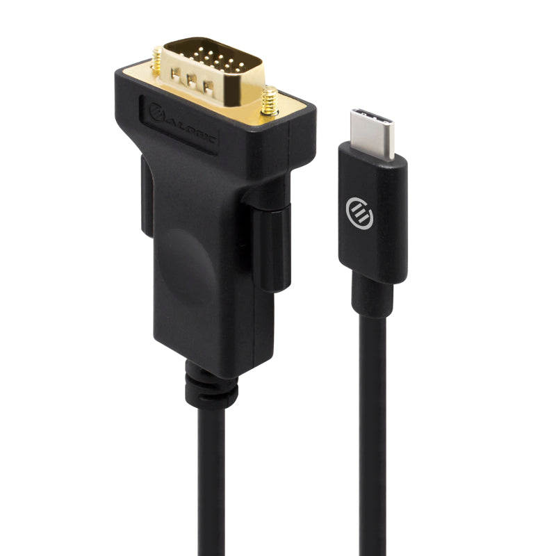 USB-C to VGA Cable - Male to Male - 1m - Retail