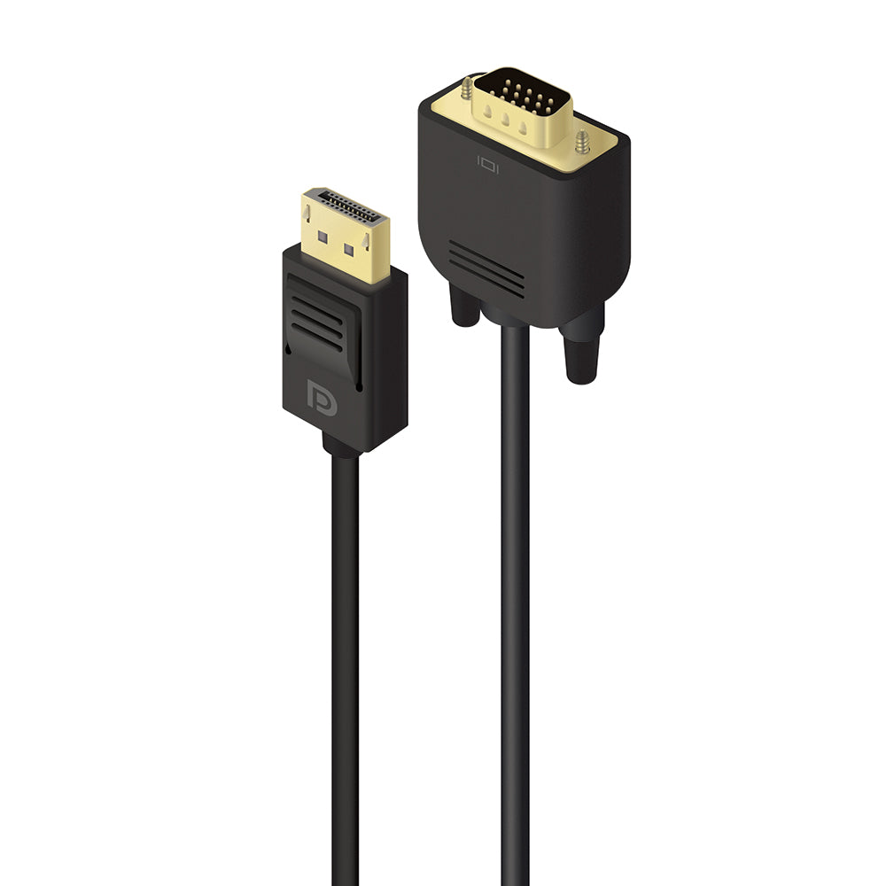 SmartConnect DisplayPort to VGA Cable Male to Male - Premium Series - 1m