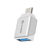 Ultra Mini USB-C to USB-A Adapter -Silver