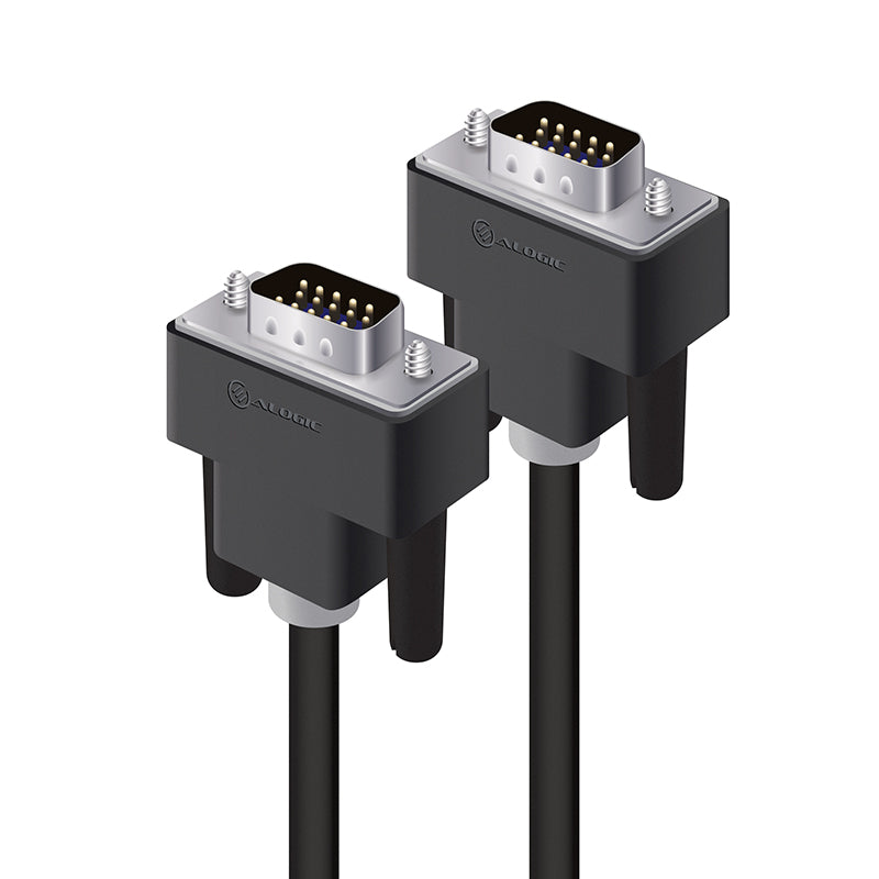 VGA/SVGA Premium Shielded Monitor Extension Cable With Filter - Male to Female - 20m