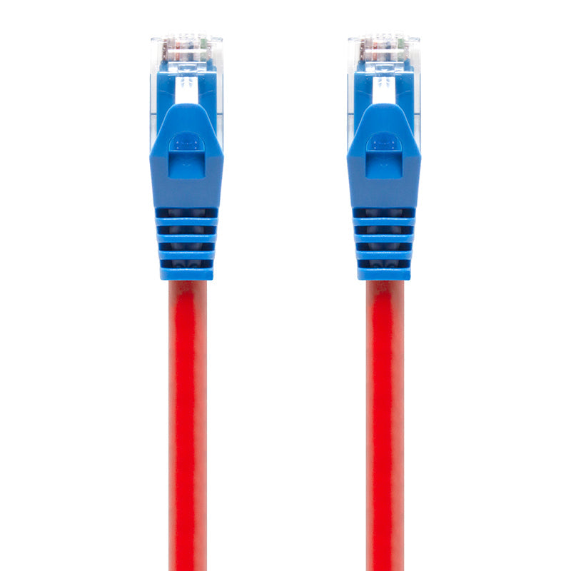 Red CAT6 Crossover Network Cable