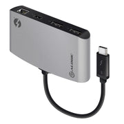 ThunderBolt 3 Dual DisplayPort PORTABLE Docking Station with 4K - Space Grey