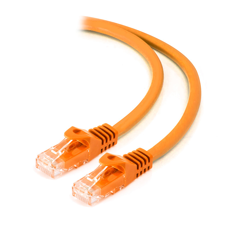 Orange CAT6 Network Cable