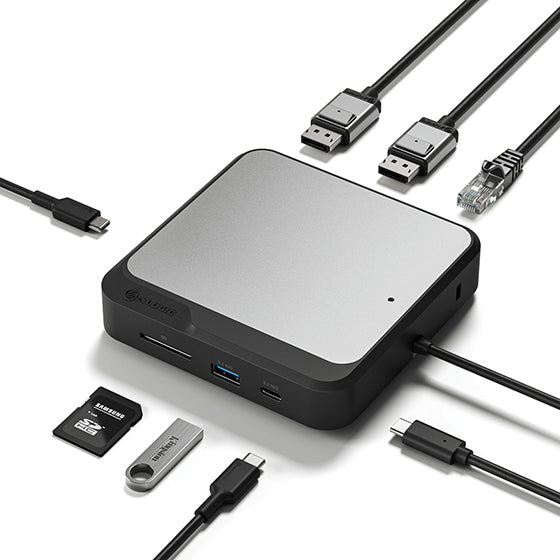 ALOGIC Dual 4K Universal Compact Docking Station – CD2 – DisplayPort Edition