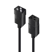 IEC C19 to IEC C20 Power Extension - Male to Female (15A)
