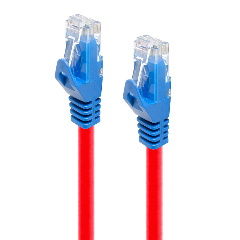 Red CAT6 Crossover Network Cable - 5m