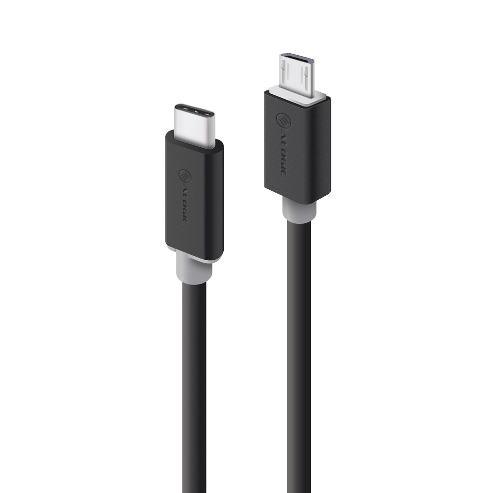 USB 2.0 USB-C to Micro USB-B Cable - Male to Male - 1m