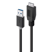USB 3.0 Type A to Type B Micro Cable - Male to Male