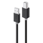 USB 2.0 Type A to Type B Cable - Male to Male 1m