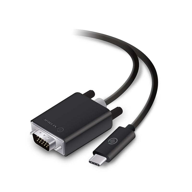USB-C to VGA Cable - Male to Male - 1m - Retail