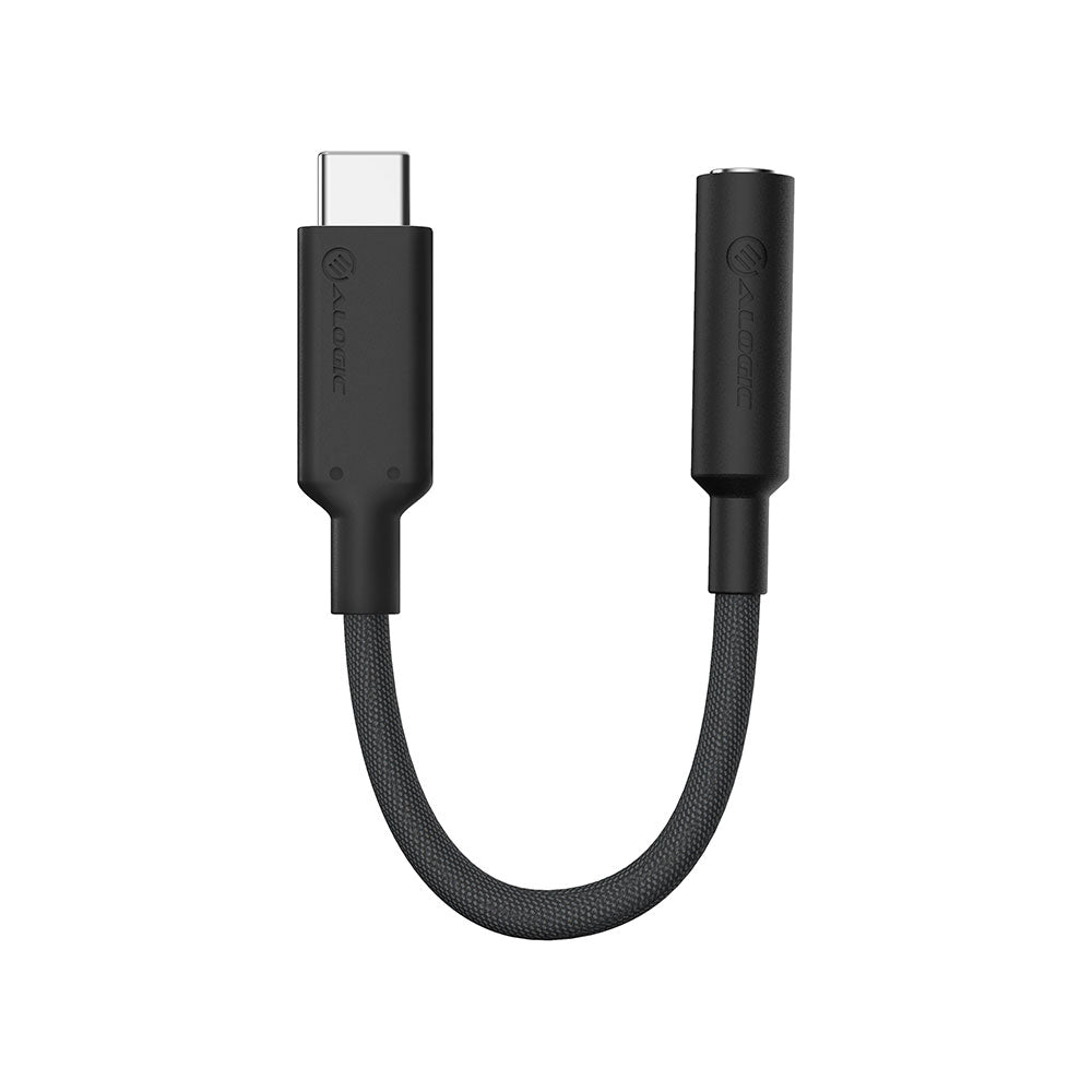 Elements Pro USB-C to 3.5mm Audio Adapter - 10cm – Black