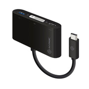 USB-C MultiPort Adapter with DVI/USB 3.0/USB-C Power Delivery (60W/3A)
