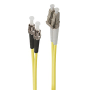 LC-ST Single Mode Duplex LSZH Fibre Cable 09/125 OS2-2m